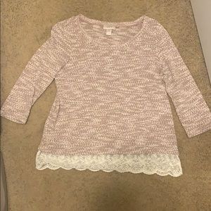 Ann Taylor Loft sweater long sleeve top